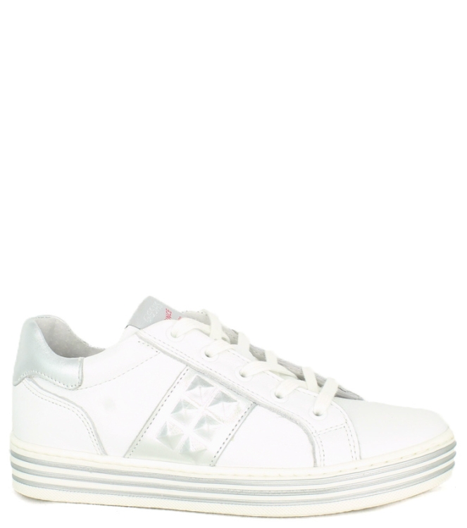 Giga Giga sneaker <span>9216 A11S38</span> white - argento Giga sneaker <span>9216 A11S38</span> 9216 A11S38 wit - www.bremmerschoenen.info - Bremmer Schoenen