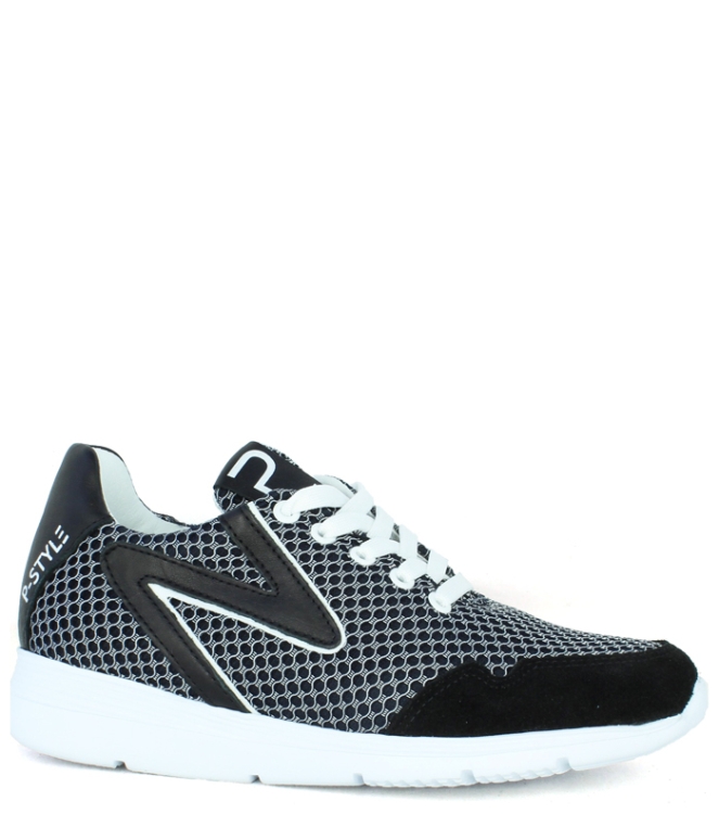 Piedro Sneaker <span>151.75013.10.9899</span> 151.75013.10.9899 zwart - www.bremmerschoenen.info - Bremmer Schoenen