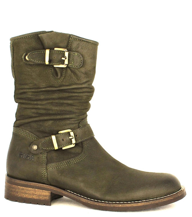 Giga Korte Laars <span>9550 B75</span> 9550 B75 groen - www.bremmerschoenen.info - Bremmer Schoenen