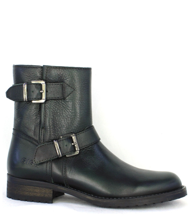 Giga Enkellaars <span>9557 K12</span> 9557 K12 groen - www.bremmerschoenen.info - Bremmer Schoenen