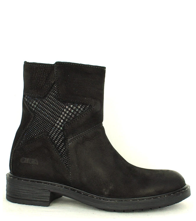 Giga Enkellaars <span>9672 B71H21</span> 9672 B71H21 zwart - www.bremmerschoenen.info - Bremmer Schoenen