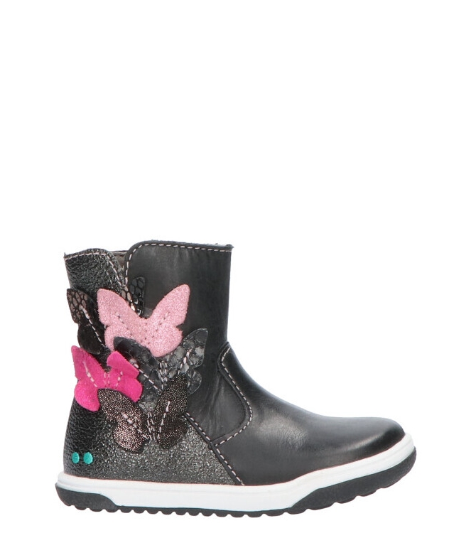 Bunnies JR Enkellaars <span>218650689</span> 218650689 zwart - www.bremmerschoenen.info - Bremmer Schoenen