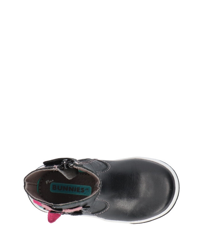 Bunnies JR Enkellaars <span>218650689</span> 218650689 zwart - www.bremmerschoenen.info - Bremmer Schoenen