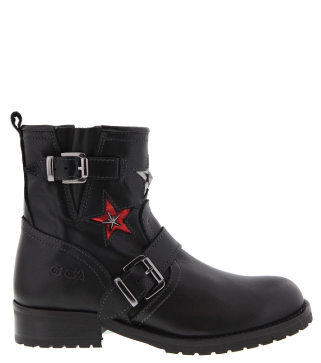 Giga korte laars <span>G3122 B11K14</span> G3122 B11K14 zwart - www.bremmerschoenen.info - Bremmer Schoenen