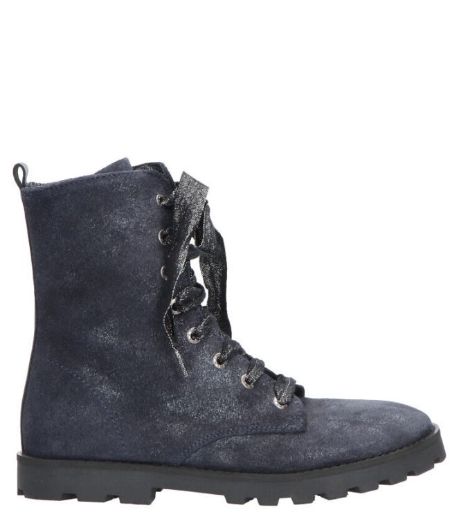 Shoesme Veterboot <span>TA9W014-A</span> TA9W014-A blauw - www.bremmerschoenen.info - Bremmer Schoenen