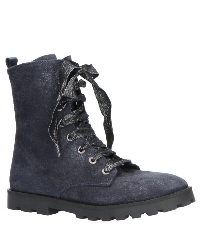 Shoesme Veterboot <span>TA9W014-A</span> TA9W014-A blauw - www.bremmerschoenen.info - Bremmer Schoenen