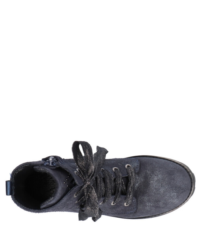 Shoesme Veterboot <span>TA9W014-A</span> TA9W014-A blauw - www.bremmerschoenen.info - Bremmer Schoenen