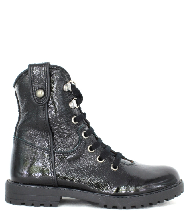 Clic! veterboot <span>9854 naplak negro</span> 9854 naplak negro zwart - www.bremmerschoenen.info - Bremmer Schoenen