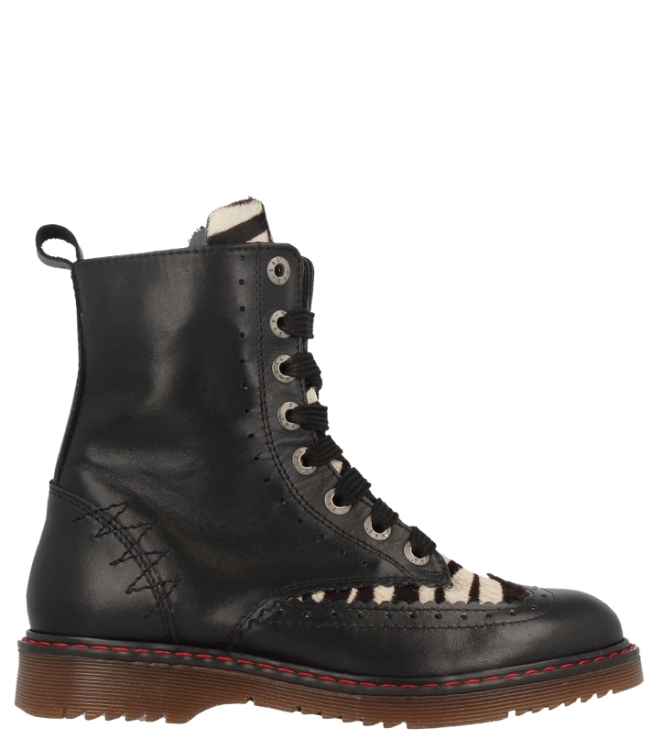 Red-Rag Red Rag Veterboot <span>12216069</span> Zebra Fantasy Red Rag Veterboot <span>12216069</span> 12216069 zwart - www.bremmerschoenen.info - Bremmer Schoenen