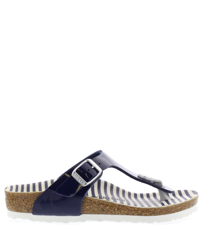 Birkenstock teenslipper <span>1015629 Gizeh</span> 1015629 Gizeh blauw - www.bremmerschoenen.info - Bremmer Schoenen