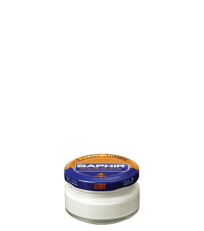Onderhoudsmiddel SAPHIR <span>CREME SURFINE 63</span> BLANC.CASSE SAPHIR <span>CREME SURFINE 63</span> CREME SURFINE 63 wit - www.bremmerschoenen.info - Bremmer Schoenen