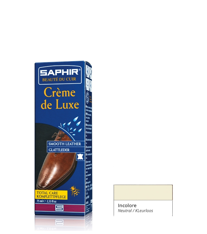 Saphir luxe schoencreme <span>Creme de luxe 02</span> Creme de luxe 02 meerkleurig - www.bremmerschoenen.info - Bremmer Schoenen