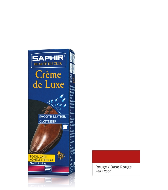 Saphir luxe schoencreme <span>Creme de luxe 11</span> Creme de luxe 11 rood - www.bremmerschoenen.info - Bremmer Schoenen