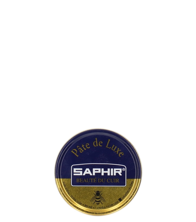 Saphir luxe schoencreme <span>Pate de luxe 01</span> Pate de luxe 01 zwart - www.bremmerschoenen.info - Bremmer Schoenen