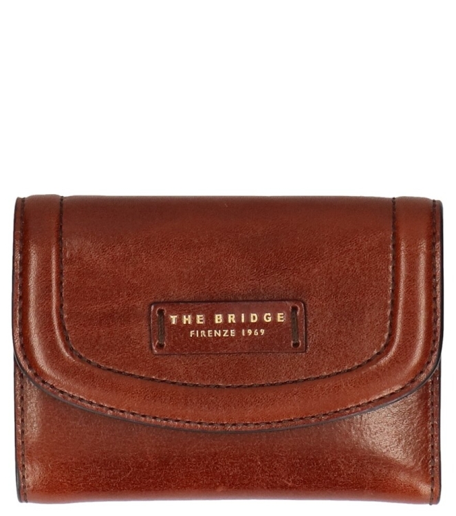 The Bridge portemonnee <span>01.7100.01.14</span> 01.7100.01.14 cognac - www.bremmerschoenen.info - Bremmer Schoenen