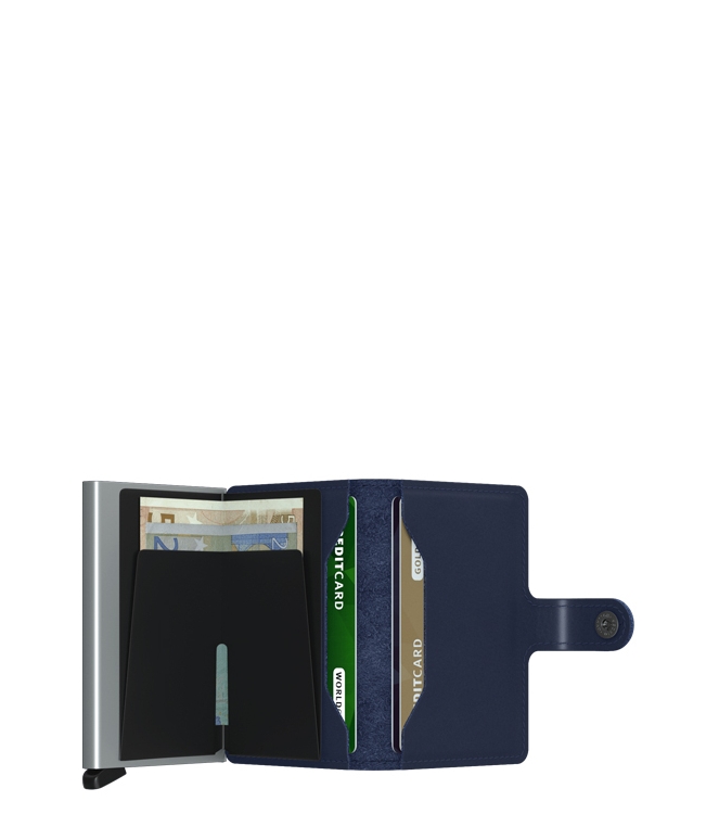 Secrid etui <span>MO Navy Miniwallet</span> MO Navy Miniwallet blauw - www.bremmerschoenen.info - Bremmer Schoenen