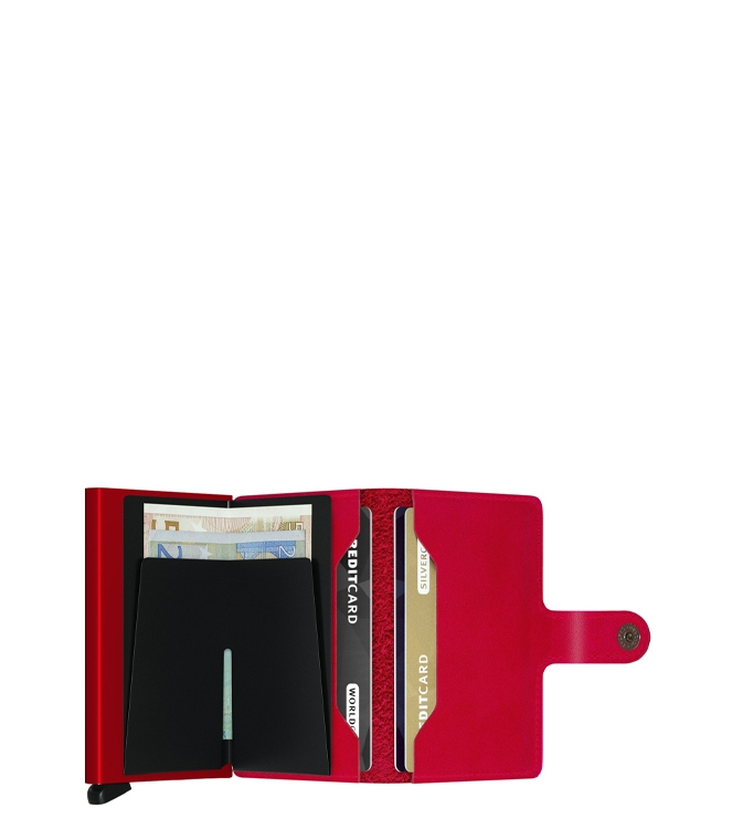 Secrid etui <span>MO Red Miniwallet</span> MO Red Miniwallet rood - www.bremmerschoenen.info - Bremmer Schoenen