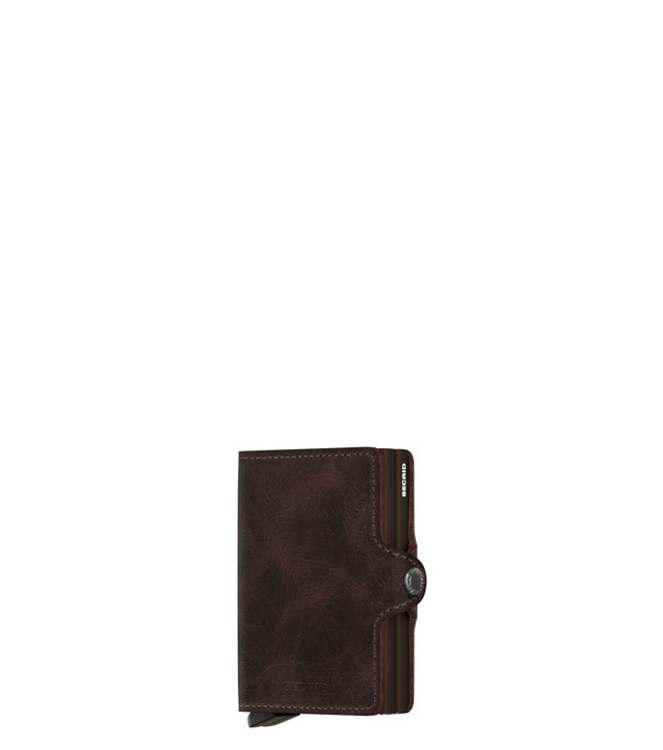 Secrid etui <span>TV Chocolate Twinwallet</span> TV Chocolate Twinwallet bruin - www.bremmerschoenen.info - Bremmer Schoenen