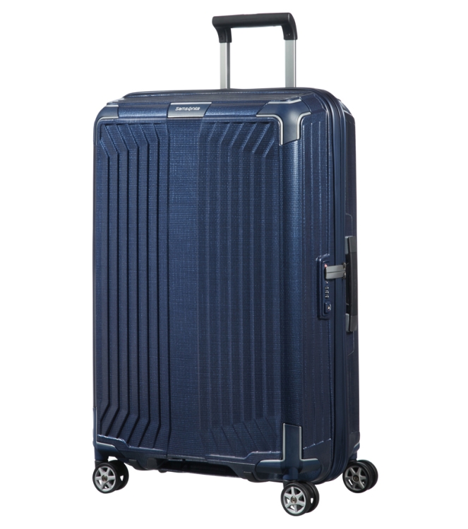 Samsonite Koffer <span>79299 1277/42N*11002 Lite-Box</span> 79299 1277/42N*11002 Lite-Box blauw - www.bremmerschoenen.info - Bremmer Schoenen