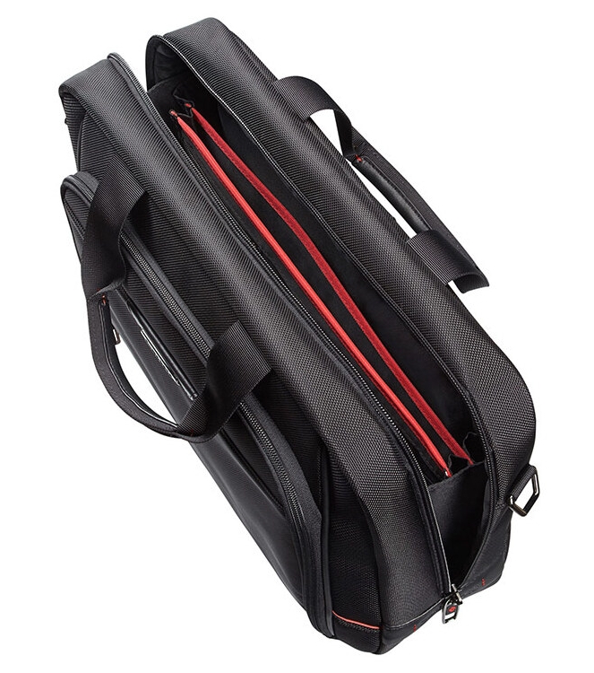 Samsonite Laptoptas <span>35V 09028 PRO DLX</span> 35V 09028 PRO DLX zwart - www.bremmerschoenen.info - Bremmer Schoenen