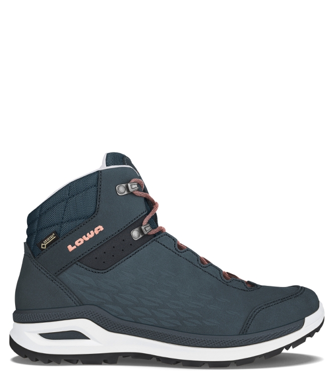 Lowa wandelschoen hoog <span>LM320815-6912 Locarno GTX mid</span> LM320815-6912 Locarno GTX mid blauw - www.bremmerschoenen.info - Bremmer Schoenen